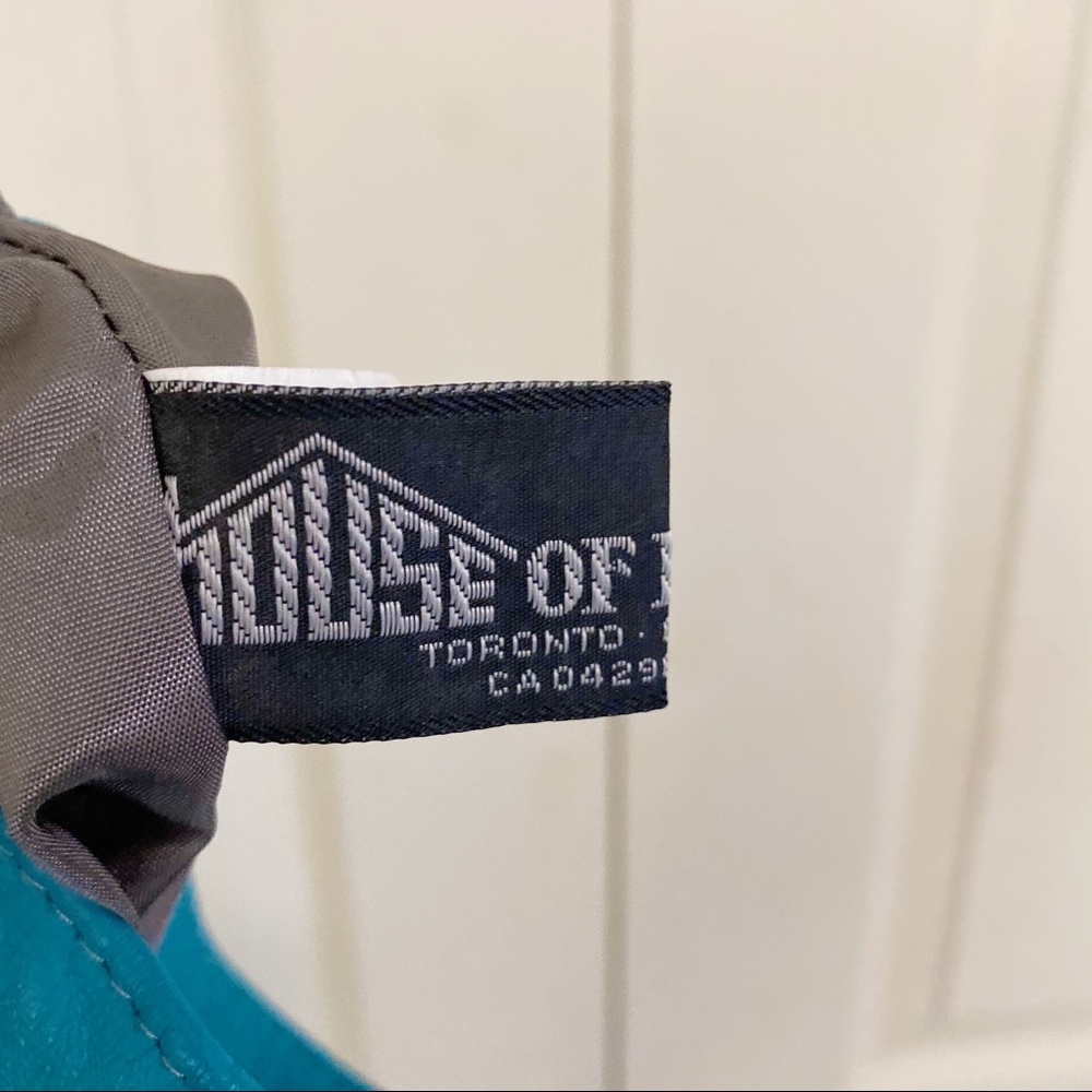 House of Leather Vintage Turquoise Midi Skirt - Picture 3 of 10